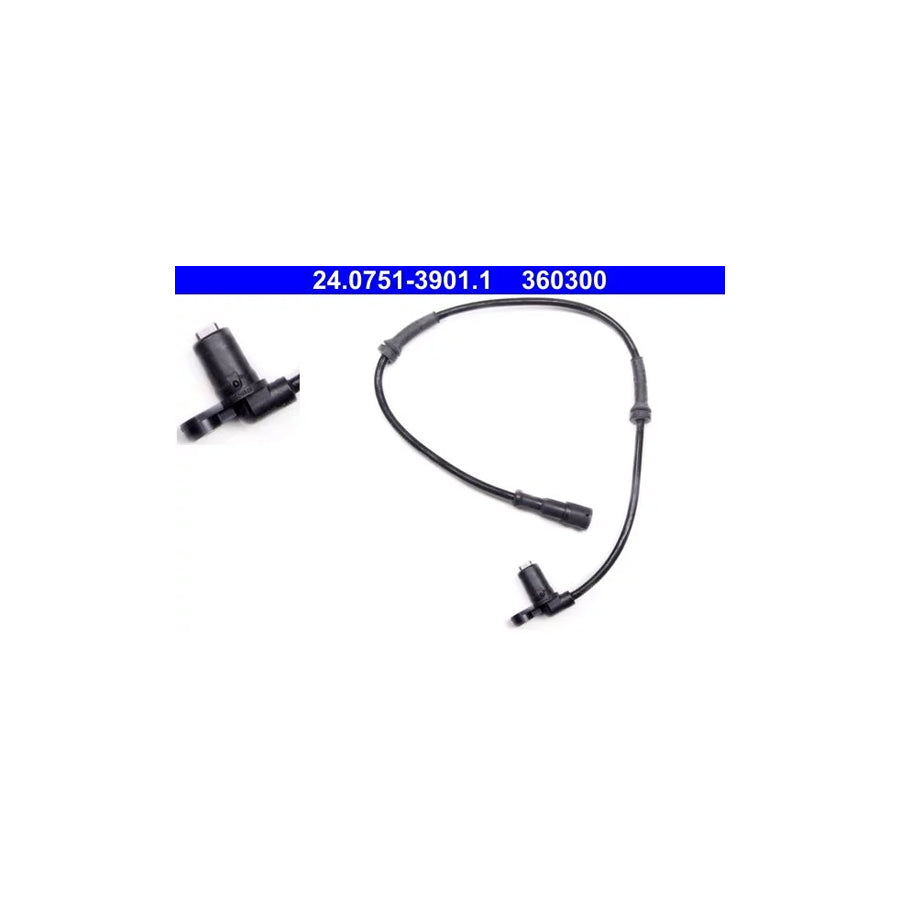 ATE 24.0751-3901.1 Abs Sensor for Renault Twingo