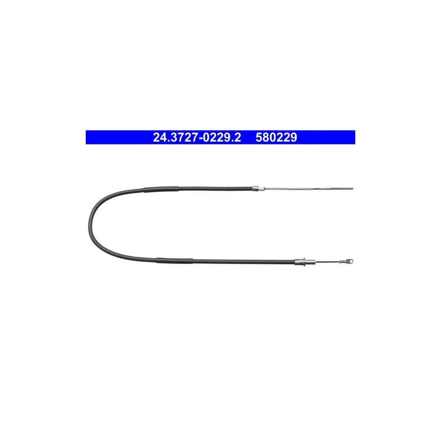 ATE 24.3727-0229.2 Hand Brake Cable for BMW Z3