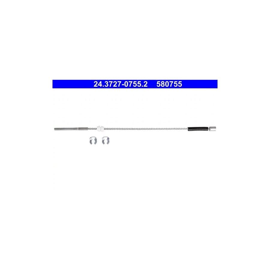ATE 24.3727-0755.2 Hand Brake Cable
