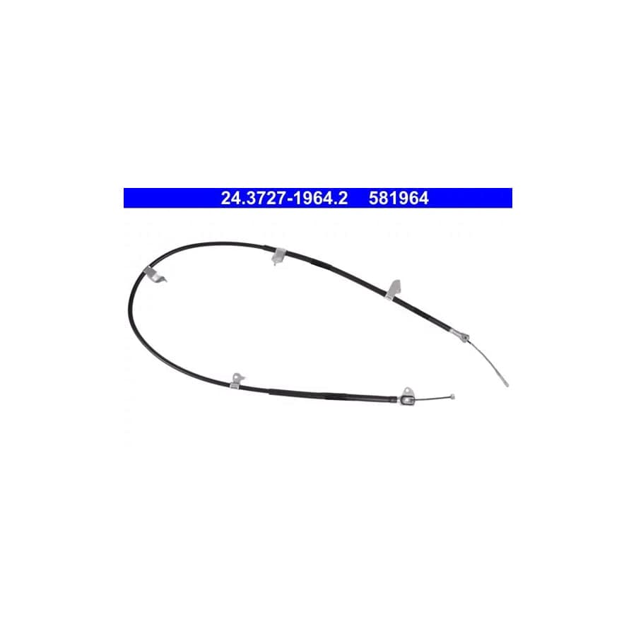 ATE 24.3727-1964.2 Hand Brake Cable for Toyota Rav 4