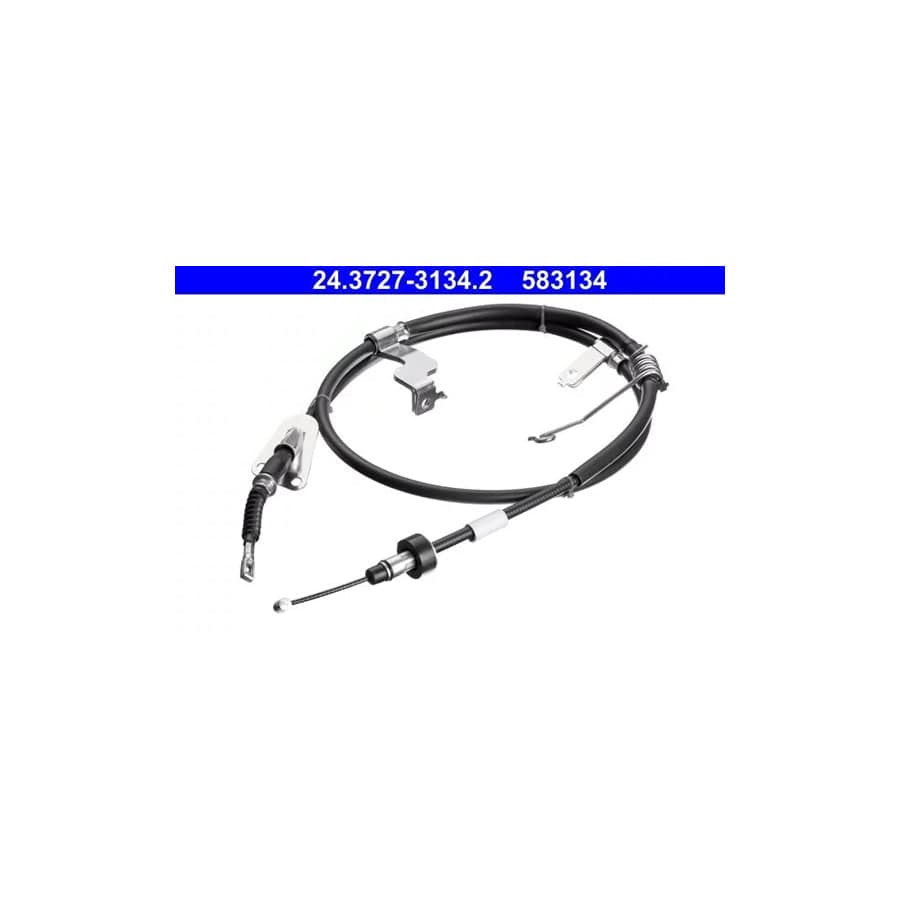 ATE 24.3727-3134.2 Hand Brake Cable for Hyundai Santa F   III (DM)
