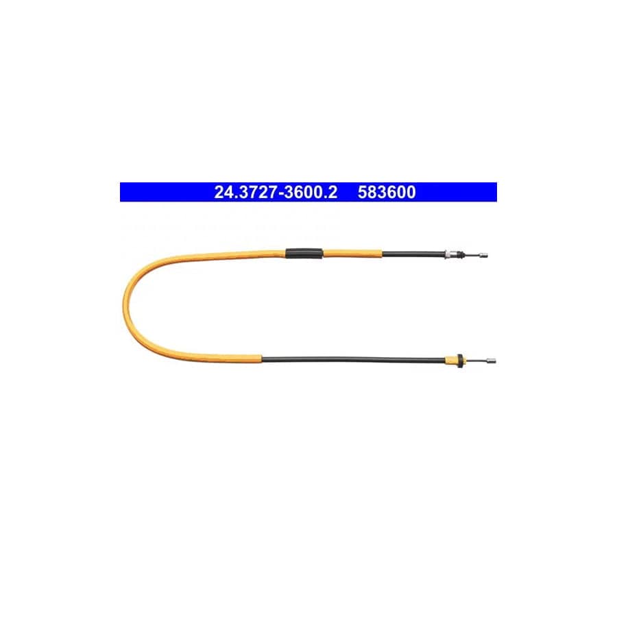 ATE 24.3727-3600.2 Hand Brake Cable
