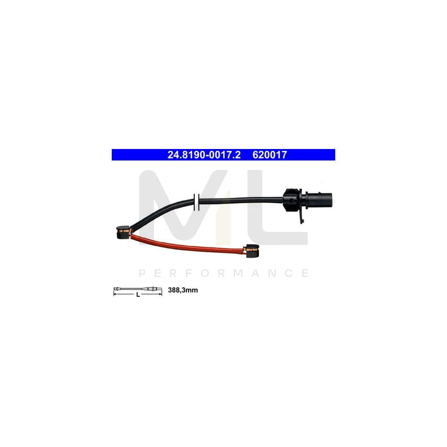ATE 24.8190-0017.2 Brake pad wear sensor