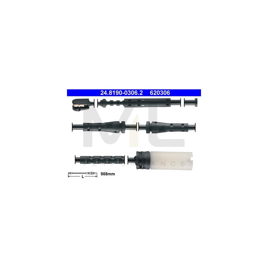 ATE 24.8190-0306.2 Brake pad wear sensor