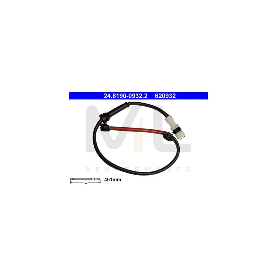 ATE 24.8190-0932.2 Brake pad wear sensor