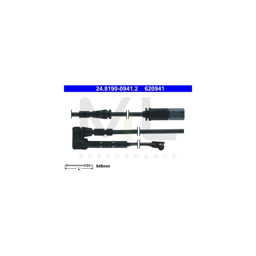 ATE 24.8190-0941.2 Brake pad wear sensor