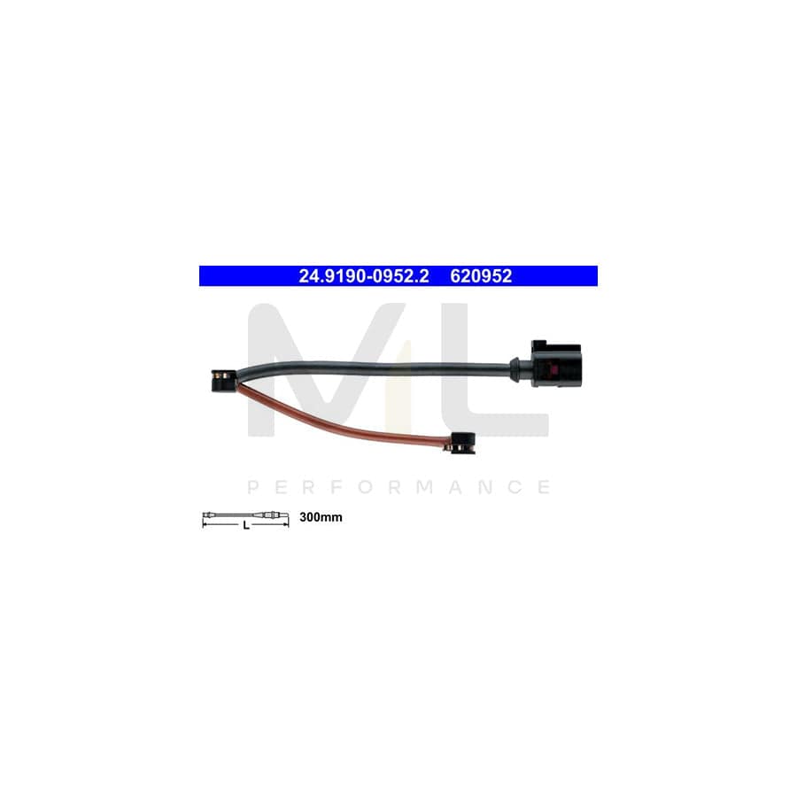 ATE 24.8190-0952.2 Brake pad wear sensor