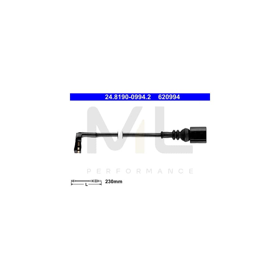 ATE 24.8190-0994.2 Brake pad wear sensor