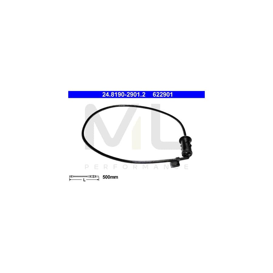 ATE 24.8190-2901.2 Brake pad wear sensor
