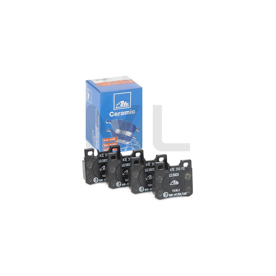 ATE Ceramic 13.0470-3805.2 Brake pad set excl. wear warning contact, prepared for wear indicator