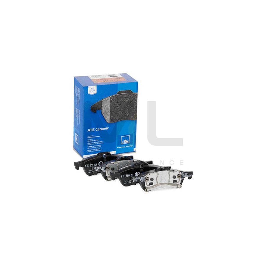 ATE Ceramic 13.0470-7162.2 Brake pad set excl. wear warning contact, prepared for wear indicator
