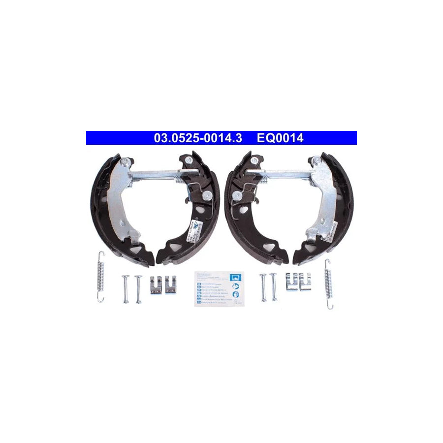 ATE Easy Quick 03.0525-0014.3 Brake Set, Drum Brakes