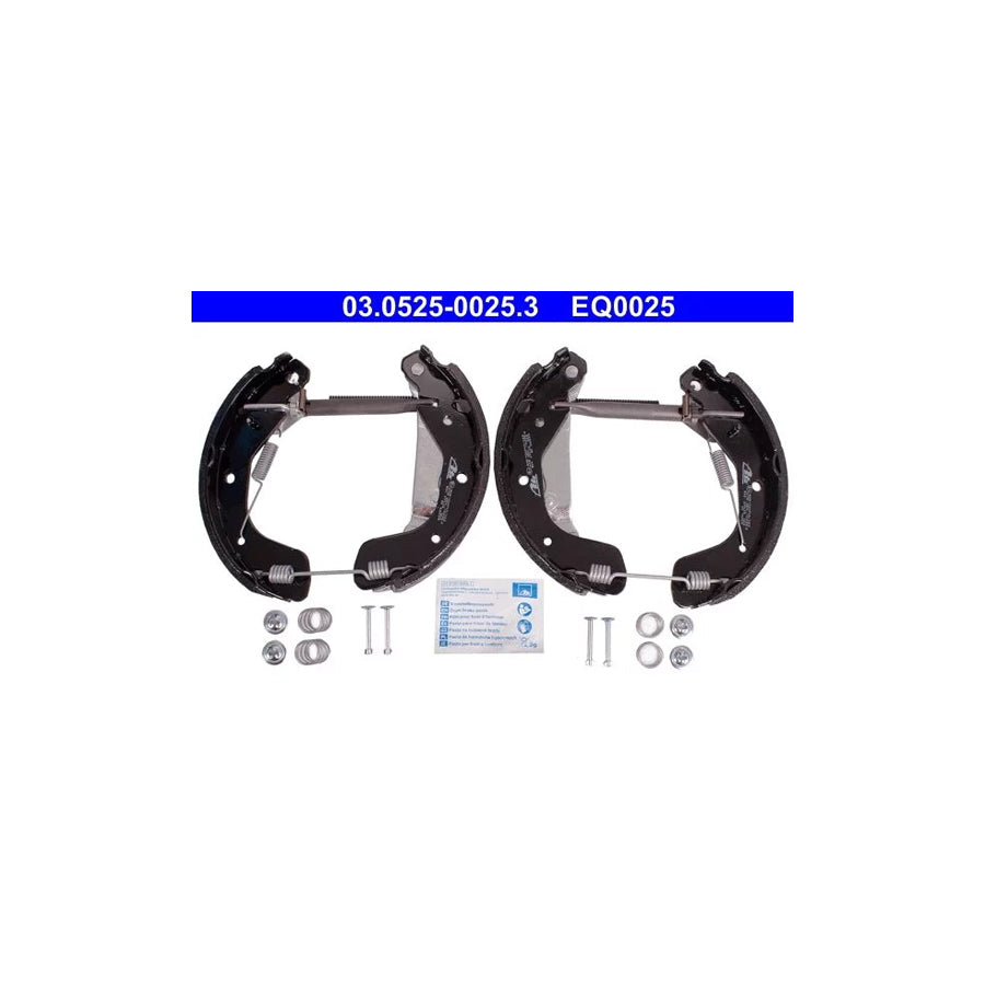 ATE Easy Quick 03.0525-0025.3 Brake Set, Drum Brakes