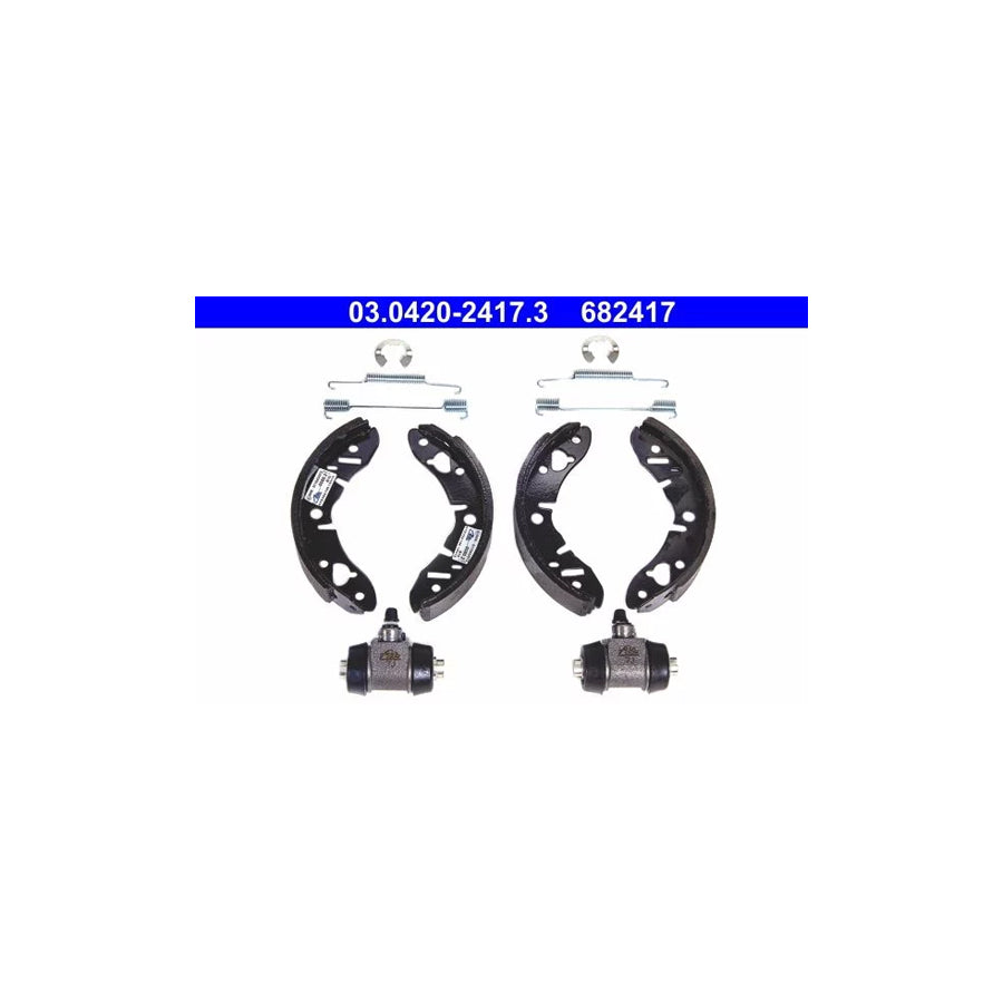 ATE Original Kit 03.0420-2417.3 Brake Shoe Set for Rover 100