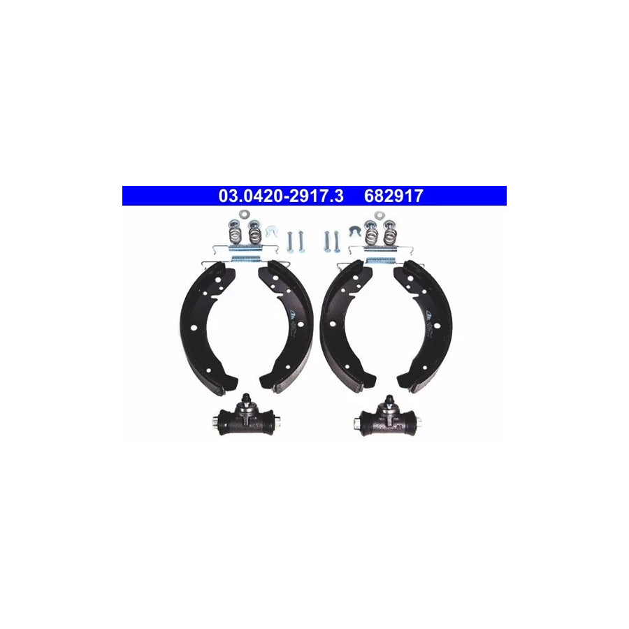 ATE Original Kit 03.0420-2917.3 Brake Set, Drum Brakes