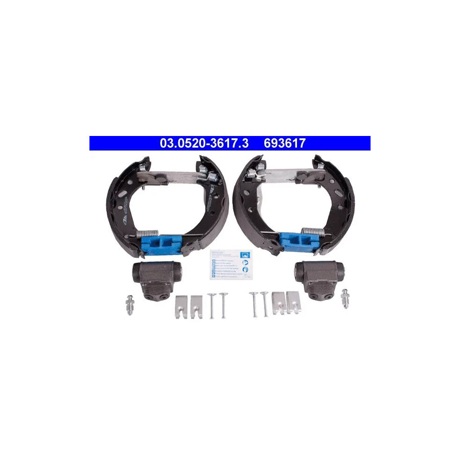 ATE Original Topkit 03.0520-3617.3 Brake Set, Drum Brakes