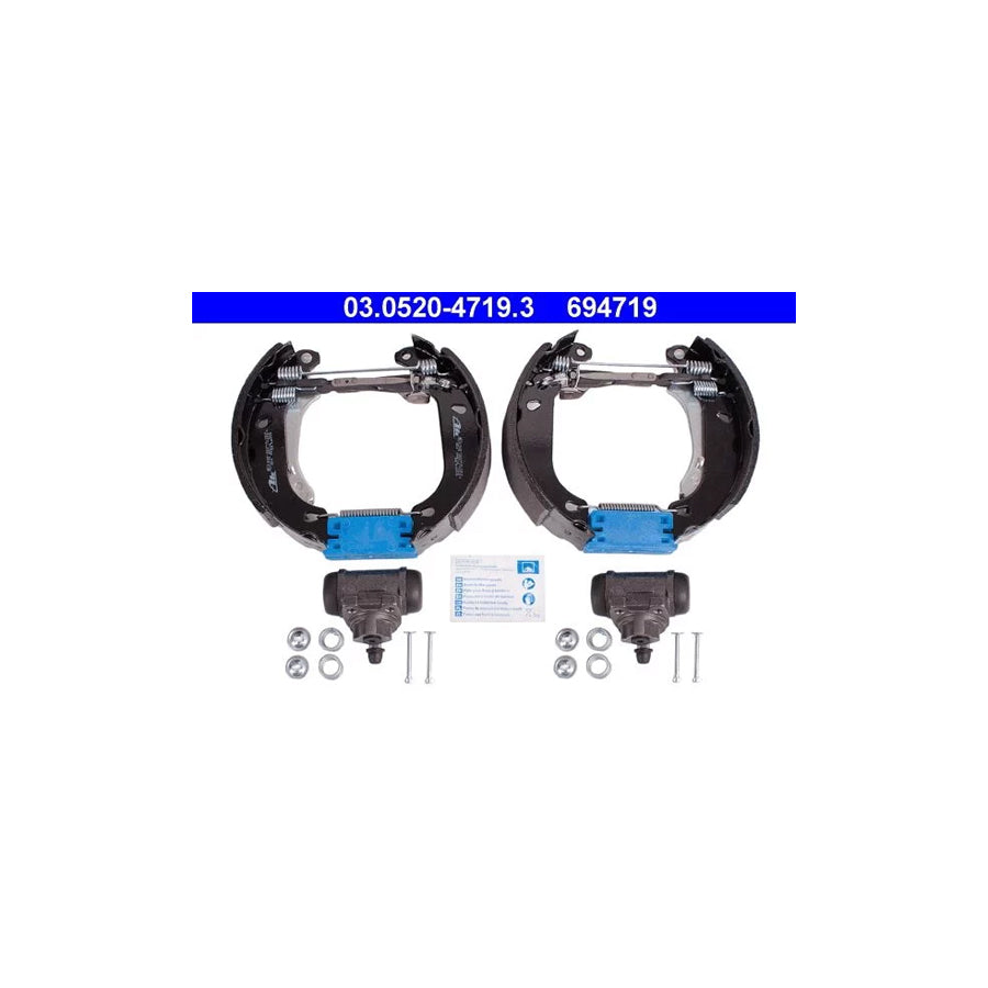 ATE Original Topkit 03.0520-4719.3 Brake Set, Drum Brakes