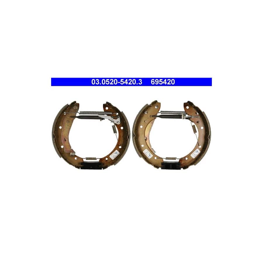 ATE Original Topkit 03.0520-5420.3 Brake Set, Drum Brakes for Peugeot 405 II Estate (4E)