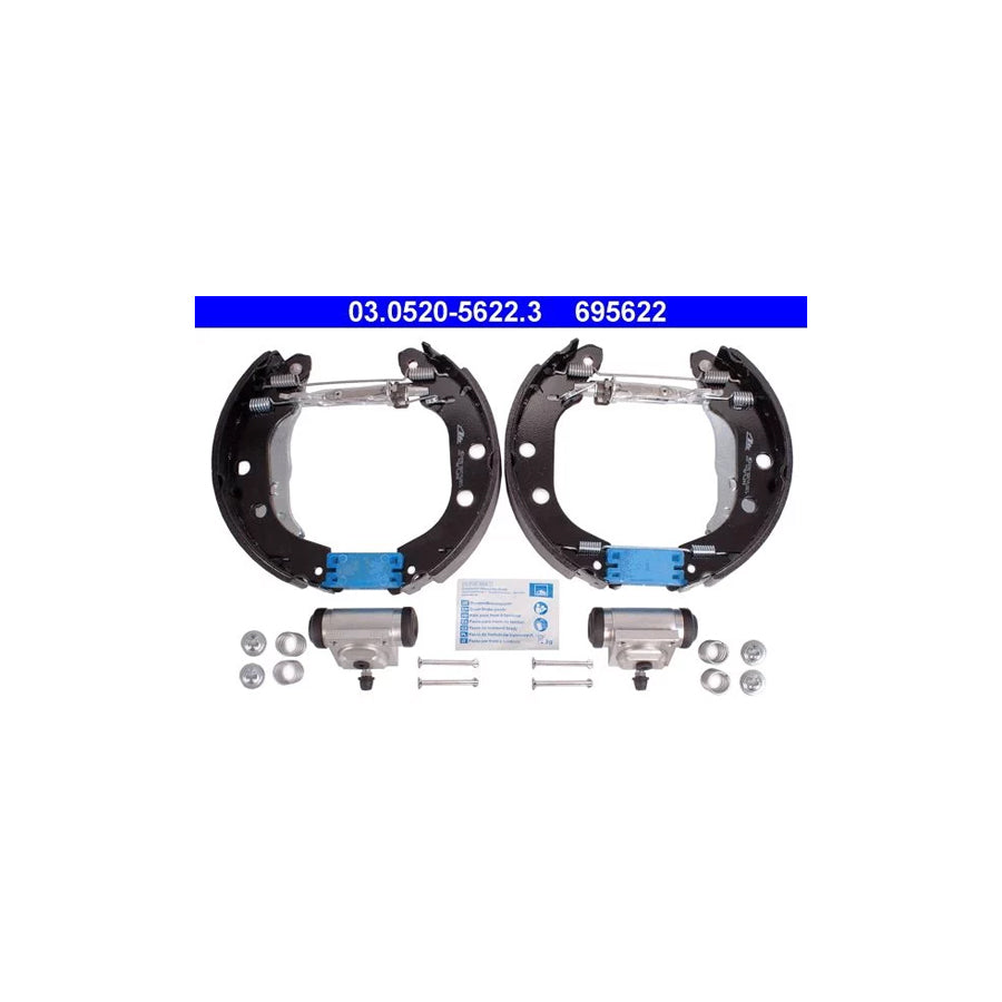 ATE Original Topkit 03.0520-5622.3 Brake Set, Drum Brakes