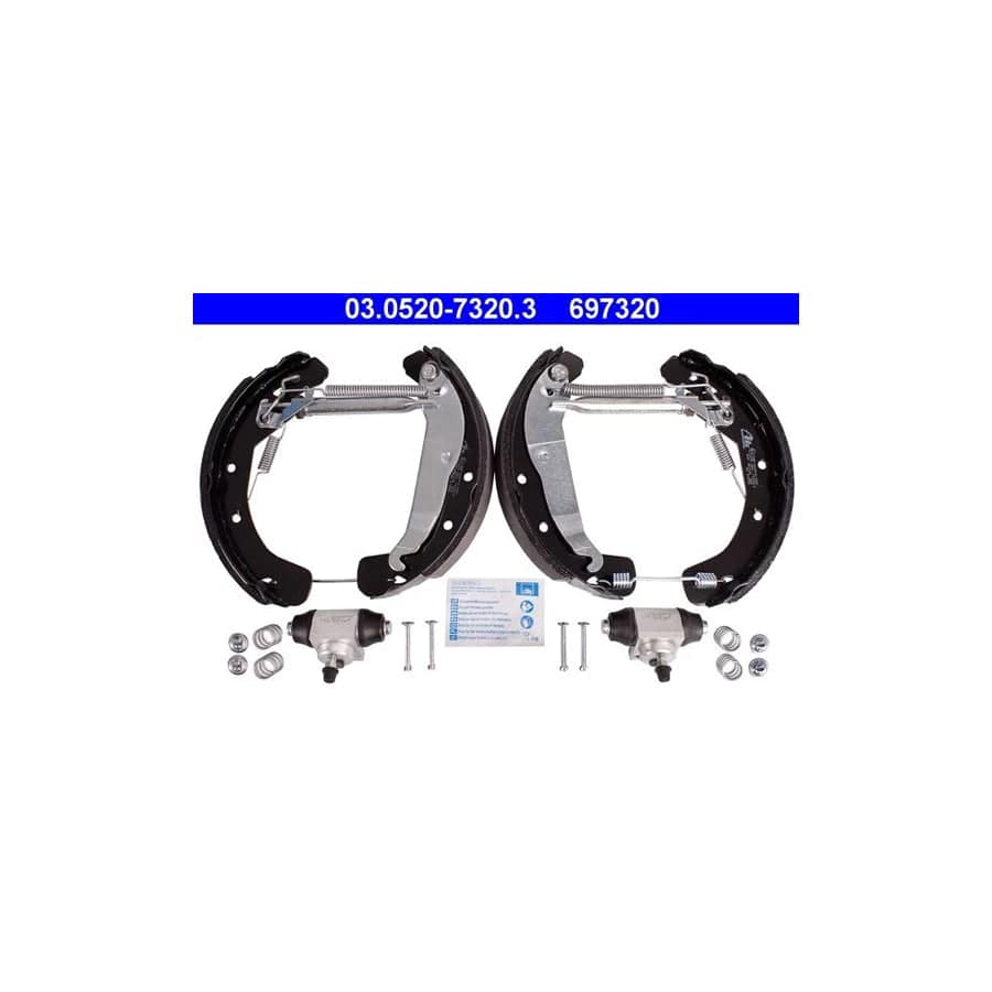 ATE Original Topkit 03.0520-7320.3 Brake Set, Drum Brakes