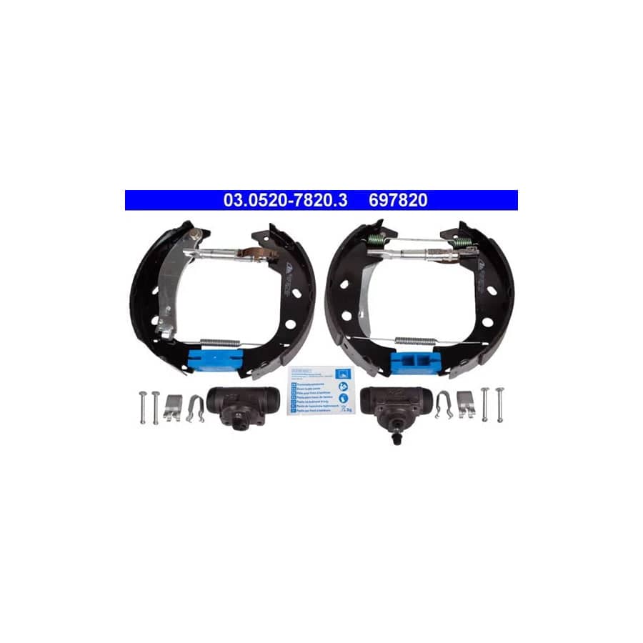 ATE Original Topkit 03.0520-7820.3 Brake Set, Drum Brakes
