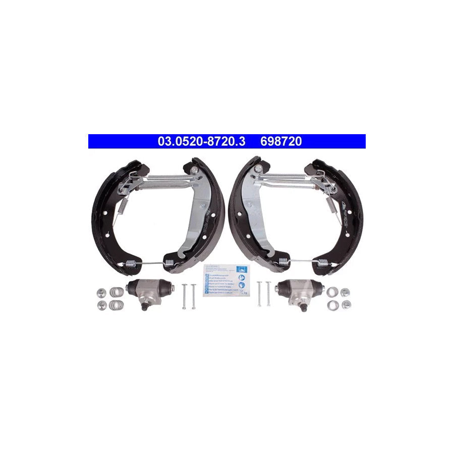 ATE Original Topkit 03.0520-8720.3 Brake Set, Drum Brakes