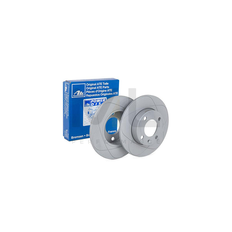 ATE PowerDisc 24.0310-0151.1 Brake Disc Solid, Coated, with bolts/screws  - 1 piece