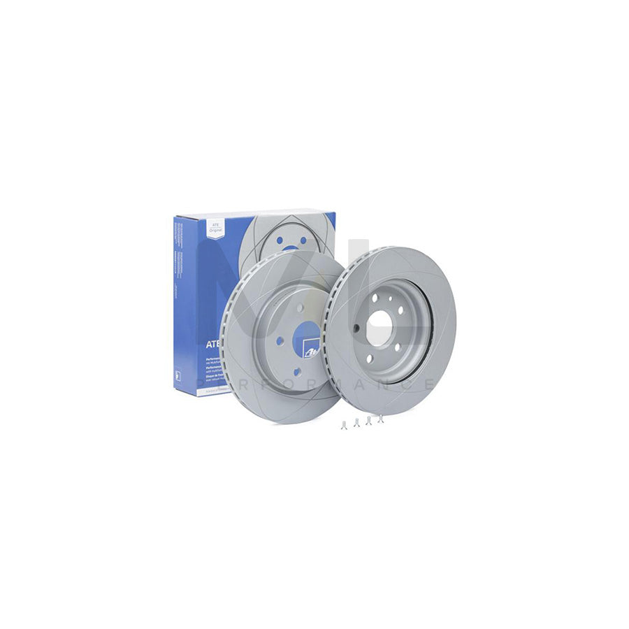 ATE PowerDisc 24.0323-0114.1 Brake Disc Vented, Coated, with bolts/screws  - 1 piece