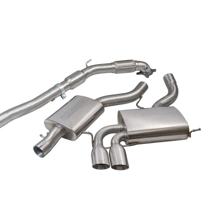 Cobra Exhaust Audi A3 (8P) 2.0 TFSI Quattro (3 Door) Turbo Back Performance Exhaust