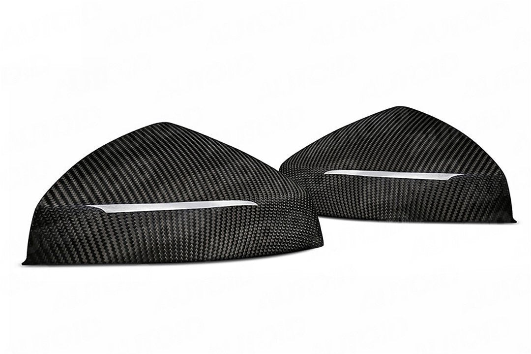 AUTOID Audi 8V TRE Pre-preg Carbon Fibre Wing Mirror Covers (Inc. A3, S3 & RS3)