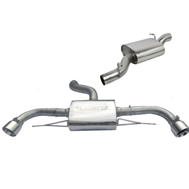 Cobra Exhaust Audi TT (Mk2) 3.2 V6 Coupe (2007-11) Cat Back Performance Exhaust