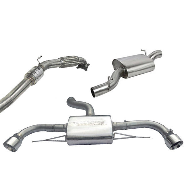 Cobra Exhaust Audi TT (Mk2) 2.0 TFSI (Quattro) 2012-14 Turbo-Back Performance Exhaust