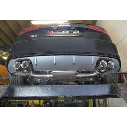 Cobra Exhaust Audi S3 (8V) 3 Door (Non-Valved) (13-17) Cat Back Performance Exhaust