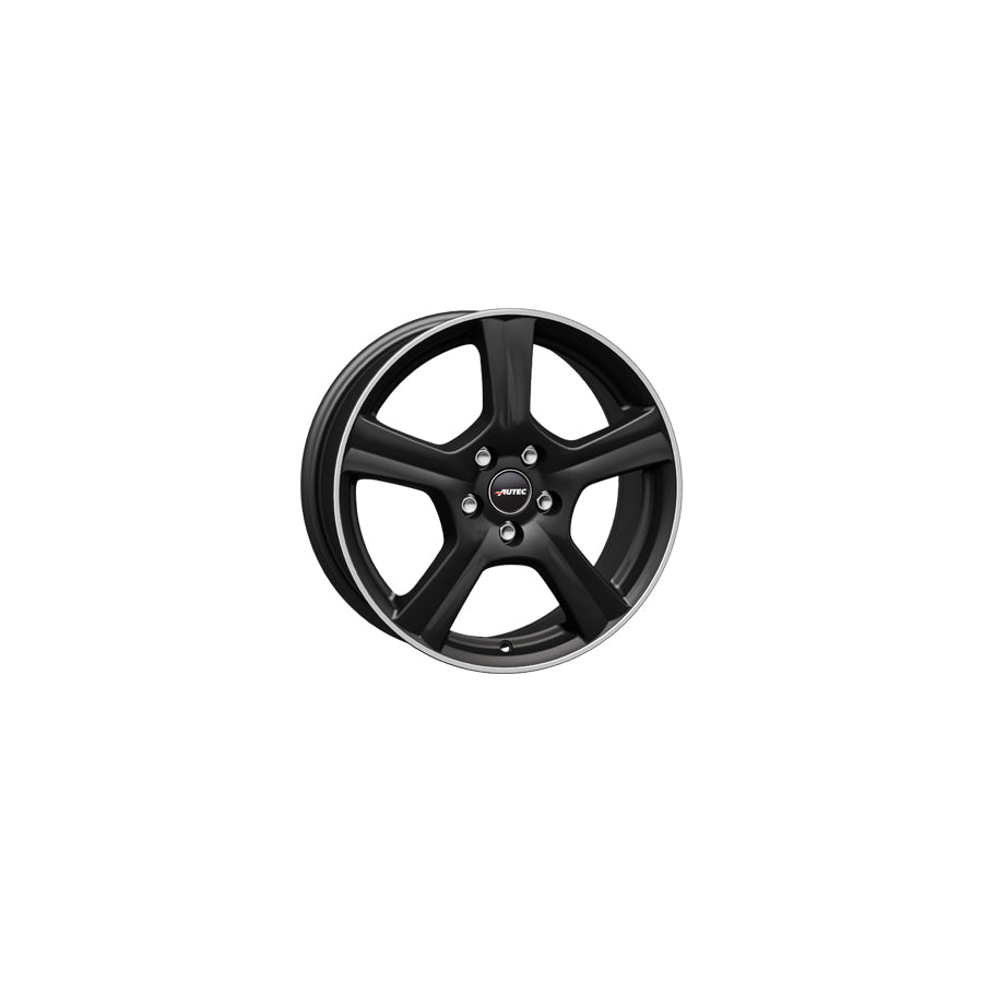 Autec Ionik 7.5x18 ET46 I7518465094516 Matt Black Polished Wheel