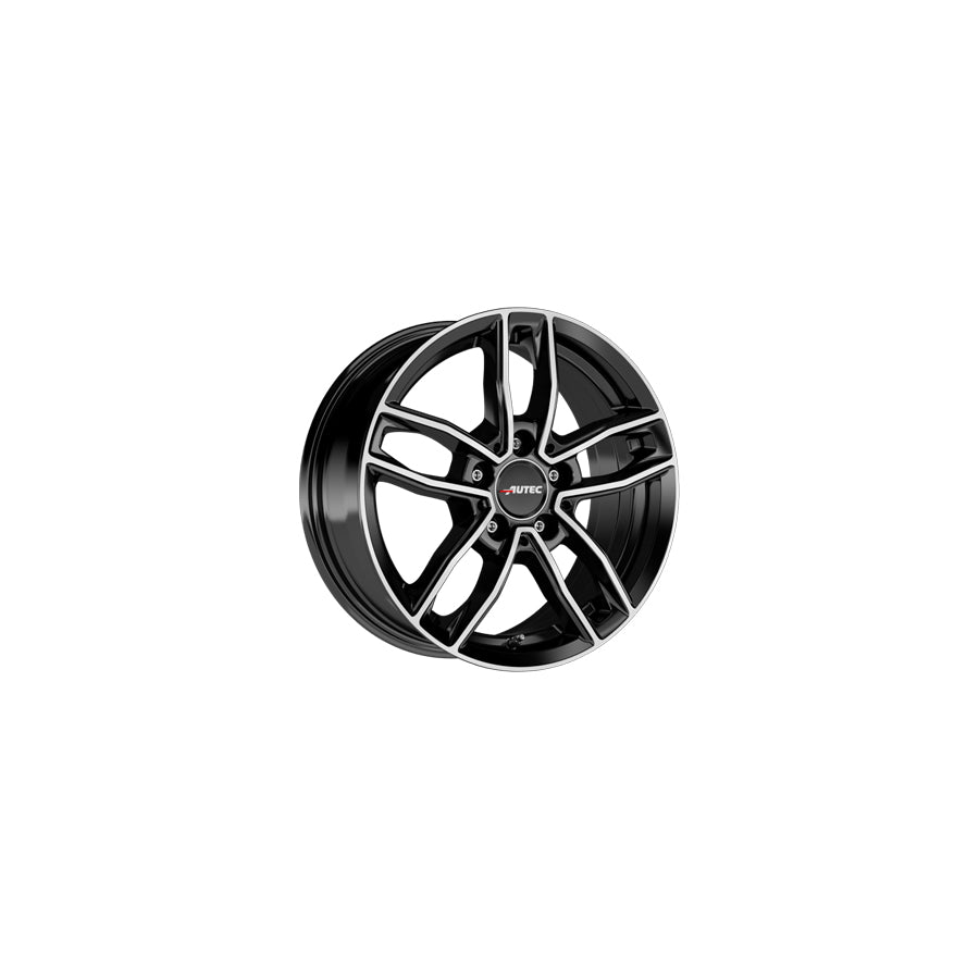 Autec Mercador 8x18 ET43 MC8018435075111 Black Polished Wheel
