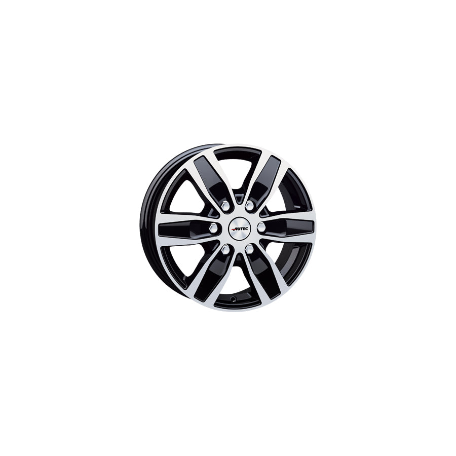 Autec Quantro 6.5x16 ET56 Q6516566165211 Black Polished Wheel