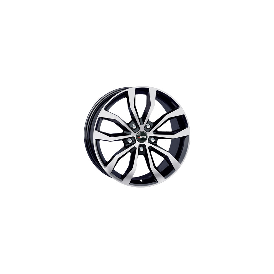 Autec Uteca 9x20 ET59 U9020595075111 Black Polished Wheel
