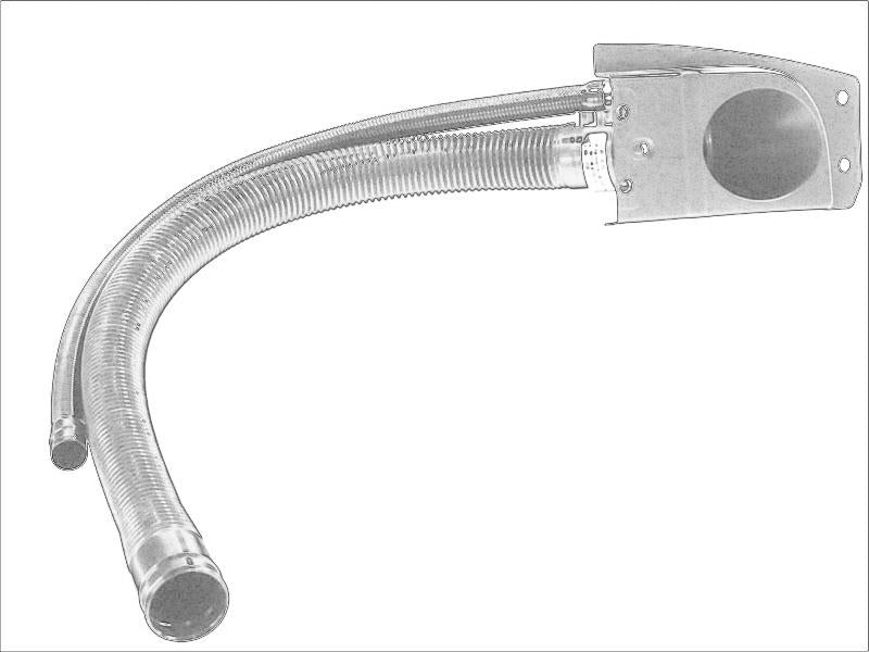 OE IVECO 4100301 Fuel Tank Filler Pipe