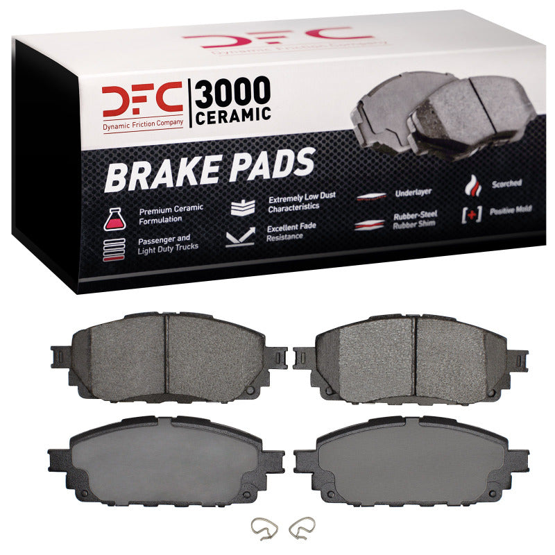 DFC 16-25 Toyota Hilux (Mexico) Front 3000 Semi-Metallic Brake Pads