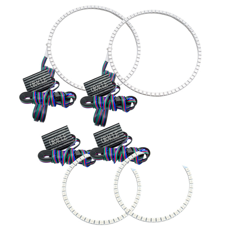 ORACLE Lighting Oracle Dodge Ram 02-05 Halo Kit - ColorSHIFT w/o Controller