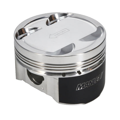 Manley Performance Manley Mitsubishi 4G63 (7 Bolt 4G63T) 87mm +2mm Over Bore 10:1 / 10.5:1 Dish Piston Set w/ Rings