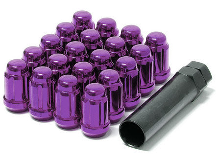 MUTEKI 41886L LUG NUTS KIT 12X1.50 PURPLE (CLOSE END)