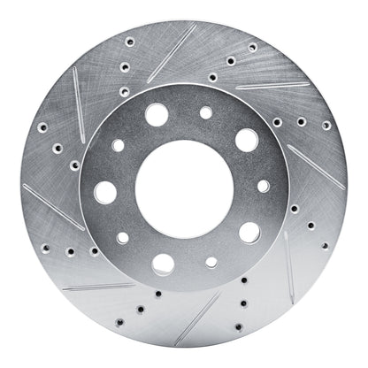 R1 Concepts R1 14-25 Ram Promaster 2500 Front Left Drilled & Slotted Silver Brake Rotor