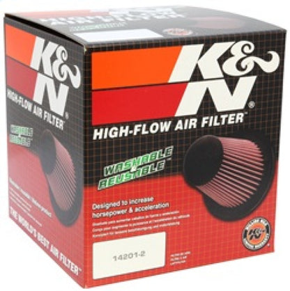 K&N Engineering K&N Universal Chrome Filter 6in Flange ID x 7.5in Base OD x 5in Top OD x 6in H