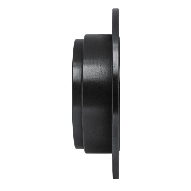 R1 Concepts R1 90-92 Infiniti M30 Rear Right Drilled & Slotted Black Brake Rotor