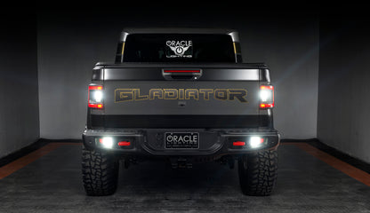 ORACLE Lighting Oracle 2020+ Jeep Gladiator JT Flush Mount LED Tail Lights - Tinted Lens