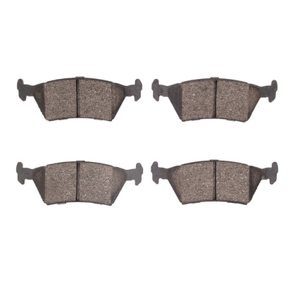 R1 Concepts R1 85-91 Chrysler TC Maserati Rear R1 Optimum OE Brake Pads