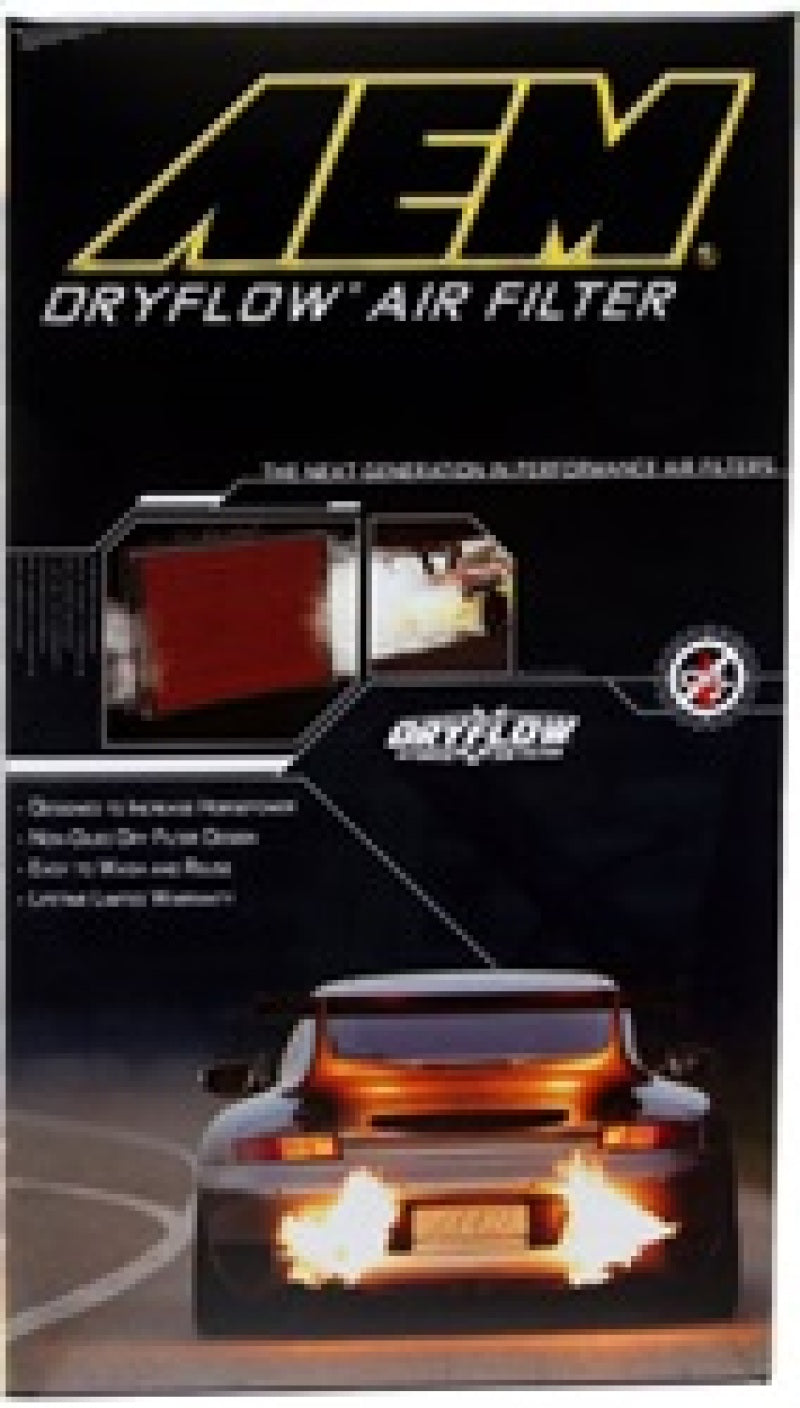 AEM Induction AEM 12-14 Mazda 3/6/CX-5 10.75in O/S L x 7.125in O/S W x 1.625in H DryFlow Panel Air Filter