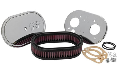 K&N Engineering K&N Custom Racing Assembly Oval Red - 1.75in Filer Height