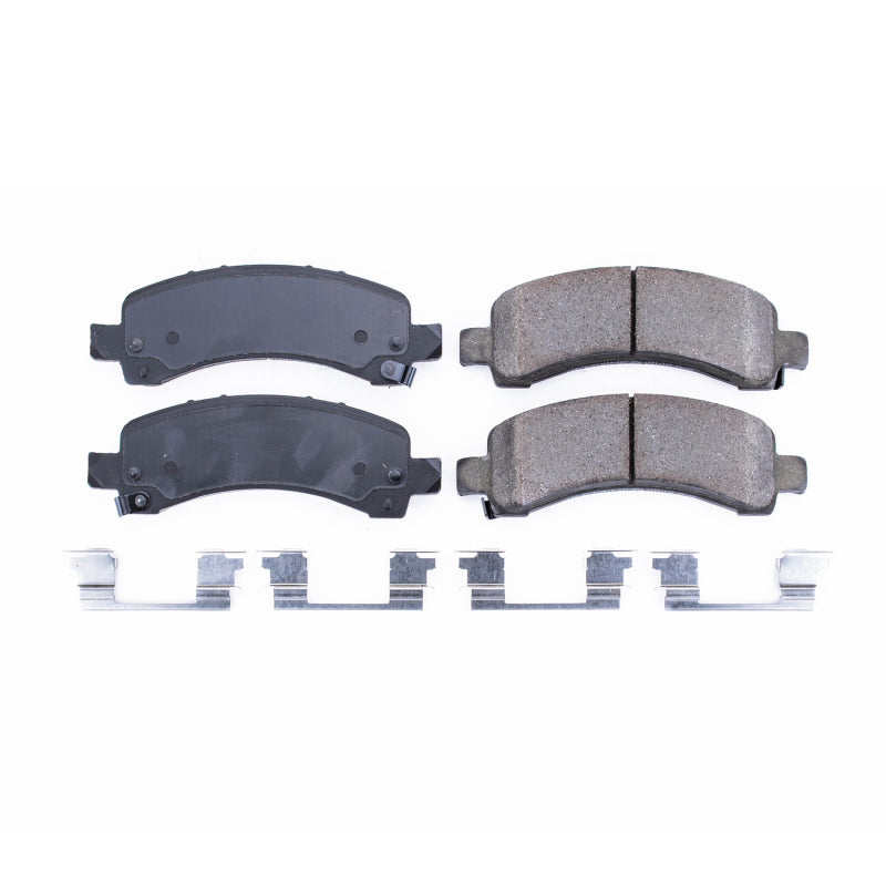 PowerStop Power Stop 02-06 Cadillac Escalade Rear Z17 Evolution Ceramic Brake Pads w/Hardware